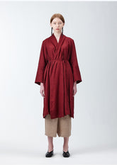 Elegant Longline Open-Front Women’s Jacket Crafted From Premium Breathable Linen Fabric