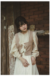 Betty Linen Waistcoat