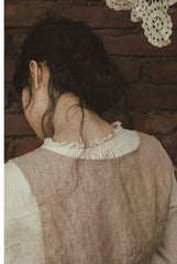 Betty Linen Waistcoat