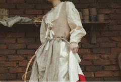 Betty Linen Waistcoat