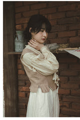 Betty Linen Waistcoat