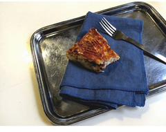 Paño de cocina de lino y algodón