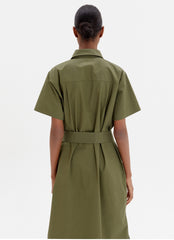 Sleeveless Linen Midi Dress with Back Slit and Seam Detailing for Effortless Elegance