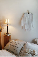 Camisa de manga larga Patricia de lino y algodón