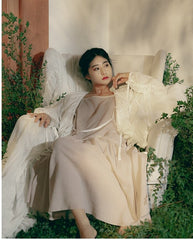 Kristen Linen Cotton Ruffle Top