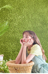 Gingham Check Linen Midi Dress with Ruffled Hem and Twisted Back Strap Detail for Women