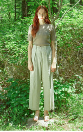 Cotton T-Shirt With Minimalist Crew Neck And Tailored Short Sleeves