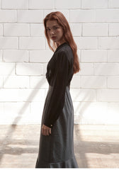 Refined Silk Button-Down Shirt with Lightweight Sheen and Relaxed Fit for Elegant Day-to-Night Looks