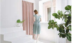 Flared Midi Linen Dress with Pleated Skirt and Cap Sleeves for Elegant Summer Outfits