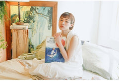 Vestido midi sin mangas de lino y algodón Marissa