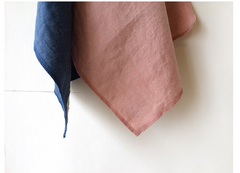 Paño de cocina de lino y algodón