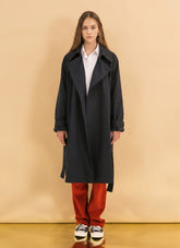 Timeless Double-Breasted Linen Blazer with Belted Waist and Wide Notch Lapels for Women