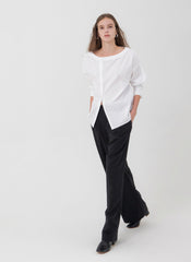 High-Waisted Wide Leg Linen Pants for Women with Tailored Fit and Breathable Fabric