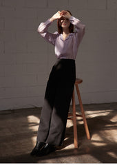 Soft Silk Button-Down Shirt with Relaxed Fit and Fluid Drape for Effortless Feminine Styling