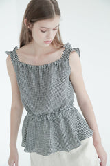 High-Waisted Wide-Leg Linen Pants with Relaxed Fit and Soft Natural Texture