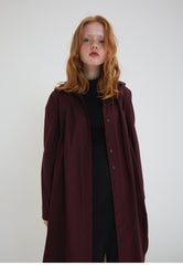 Long Sleeve Button-Down Linen Shirt Dress with Waist Tie Belt and Classic Collar Design