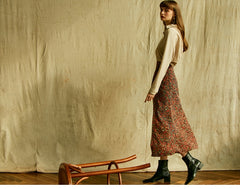 Relaxed Fit Long-Sleeve Linen Shirt with Point Collar and Soft Texture for Elegant Daily Wear