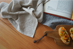 Servilleta de lino y algodón