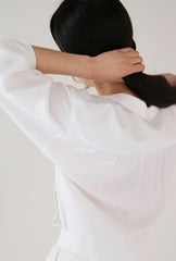 High-Waisted Linen Midi Skirt – Tailored Pencil Skirt in Breathable Natural Linen Fabric