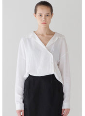 High-Waisted Linen Midi Skirt – Tailored Pencil Skirt in Breathable Natural Linen Fabric