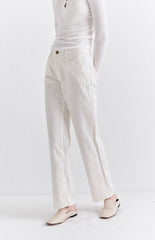 Slim Fit Long Sleeve Cotton Top with Buttoned Henley Neckline for Everyday Layering