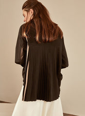 Elegant A-Line Silk Skirt with Fluid Drape and High Waistband for Effortless Day-to-Night Style