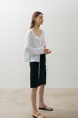 Minimalist Linen Camisole Top with Lightweight Straps and Relaxed Fit for Effortless Summer Style