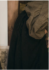 Nicole Linen Cotton Maxi Wrap Skirt