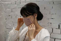 Mascarilla facial de lino