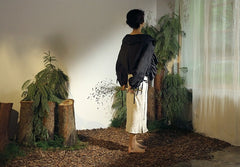 Kristen Linen Cotton Ruffle Top