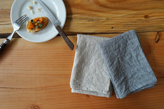 Servilleta de lino y algodón