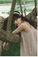 Vestido lencero de lino y algodón Marguerite