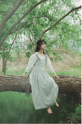 Cara Linen Cotton Pinafore