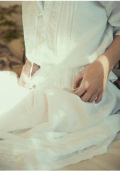 Nina Linen Cotton Puff Sleeves Blouse