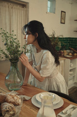 Top corto de lino Sharon