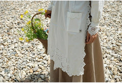 Vestido estilo pichi de lino y algodón Hannah