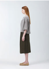 Elegant Cropped Linen Blouse With Wide Sleeves And Open Front – Breathable Summer-Ready Top
